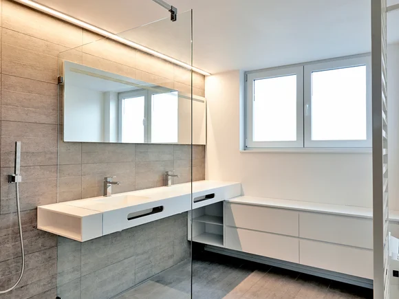 Brand new bathroom installation