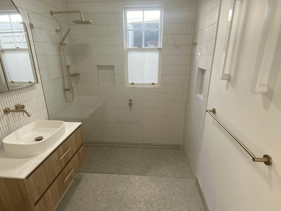Bathroom renovation in Point Cook