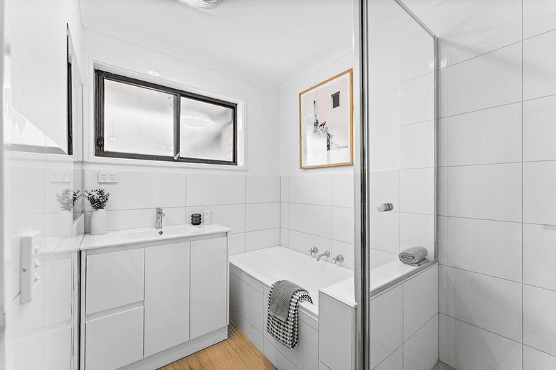 Bathroom renovation after