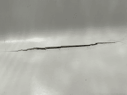 Cracked shower needs renovating